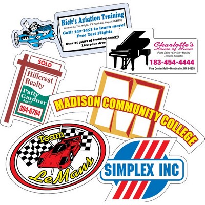 Custom Screen Printed Magnets (10.01 to 12 Square Inch)