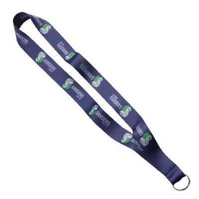 1" Polyester Dye Sublimated Lanyard