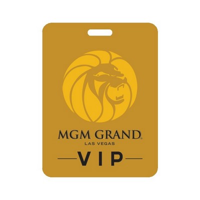 3" x 4" Plastic Identification Badge