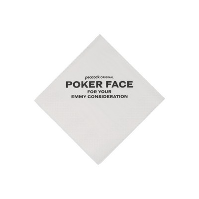 Beverage Napkin - White - Tradition