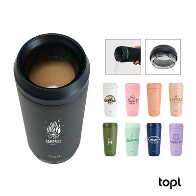 TOPL 16 oz. Double Wall, Recycled Stainless Steel 360 Tumbler