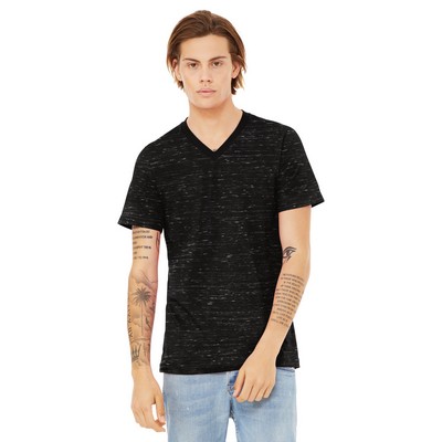 BELLA+CANVAS® Unisex Textured Jersey V-Neck Tee