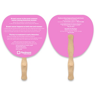 Leaf Shape Single Hand Fan